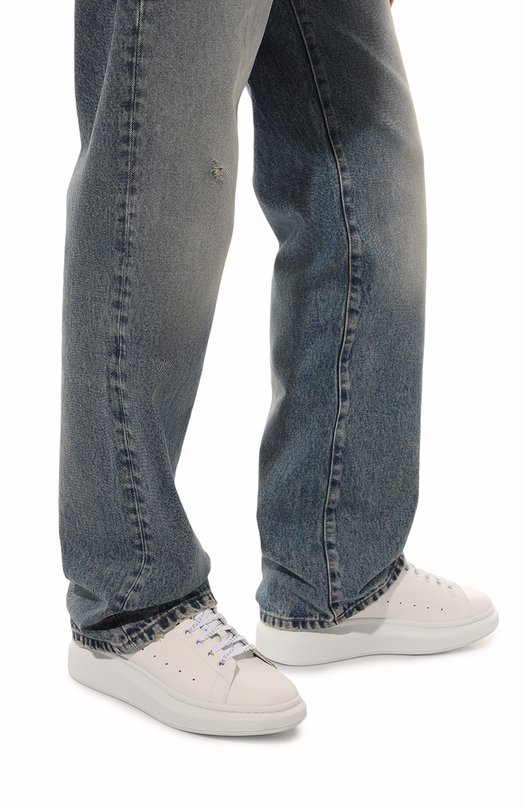 фото Кожаные кеды oversized alexander mcqueen