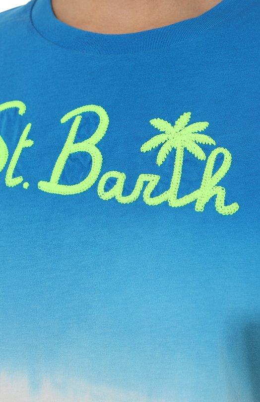 фото Хлопковая футболка mc2 saint barth