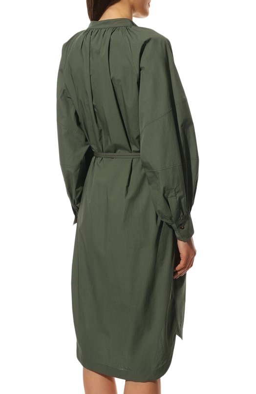 фото Хлопковое платье brunello cucinelli