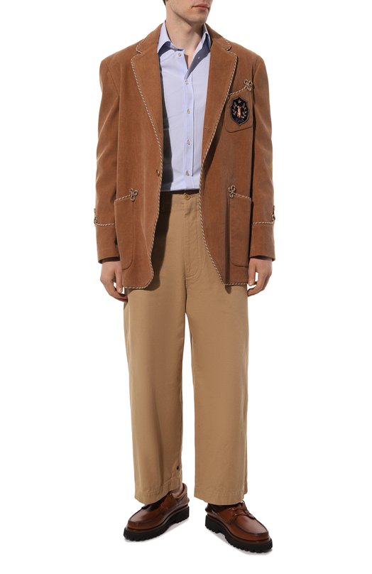 фото Хлопковые брюки gucci