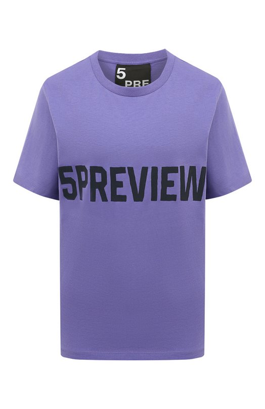 фото Хлопковая футболка 5preview