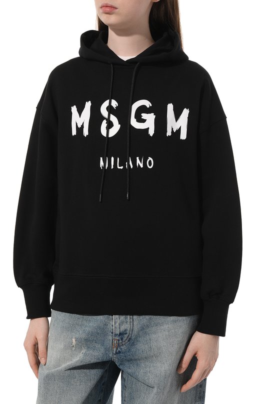 фото Хлопковое худи msgm