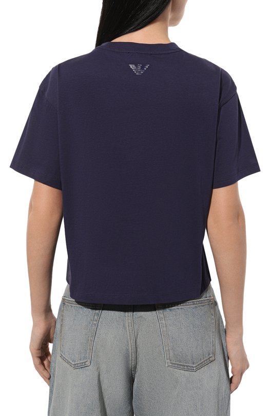 фото Хлопковая футболка emporio armani