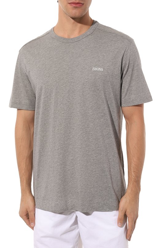 фото Хлопковая футболка ermenegildo zegna
