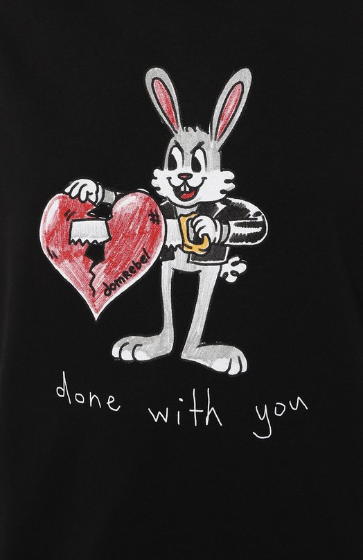 фото Хлопковая футболка domrebel