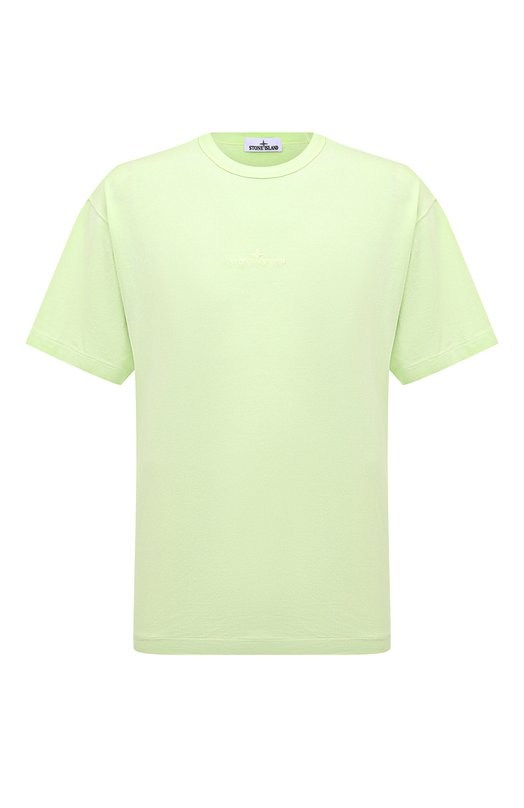 фото Хлопковая футболка stone island