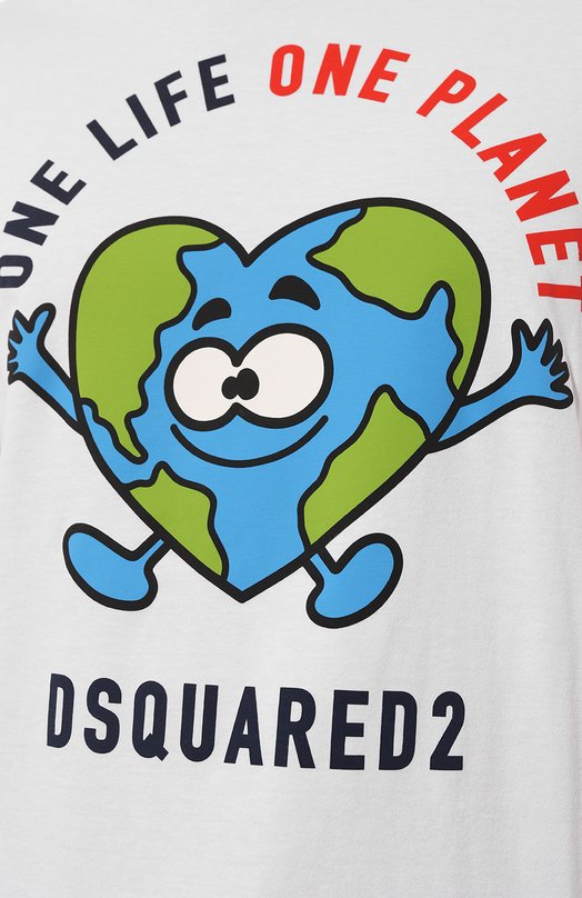 фото Хлопковая футболка dsquared2