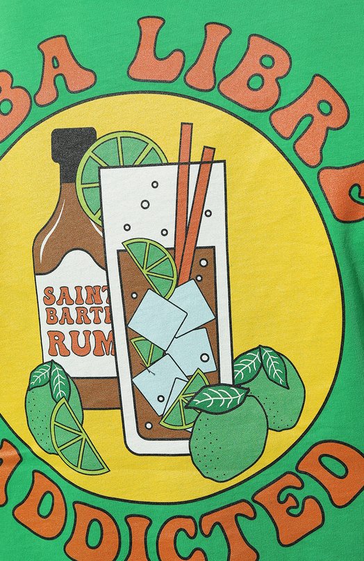 фото Хлопковая футболка mc2 saint barth