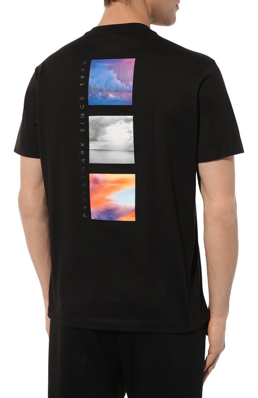 фото Хлопковая футболка paul&shark