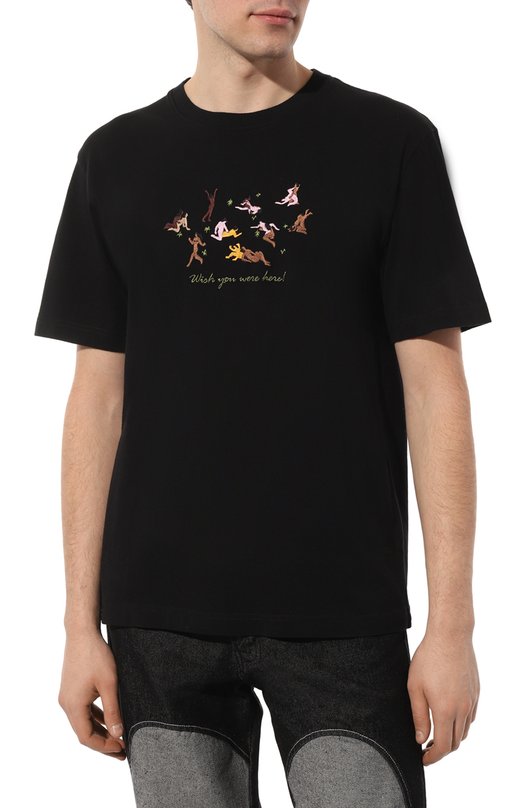 фото Хлопковая футболка carne bollente