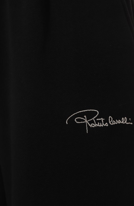 фото Хлопковые брюки roberto cavalli