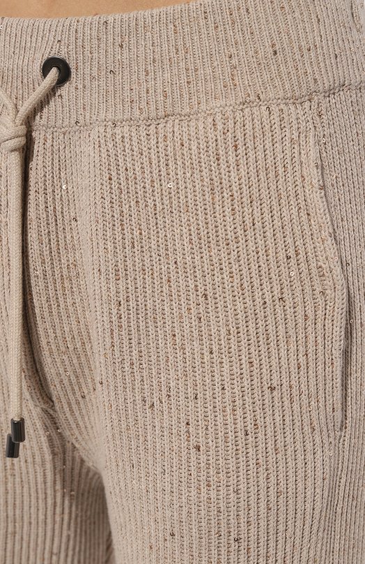 фото Хлопковые брюки brunello cucinelli