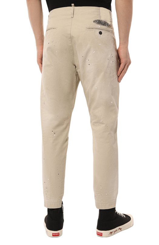 фото Хлопковые брюки dsquared2