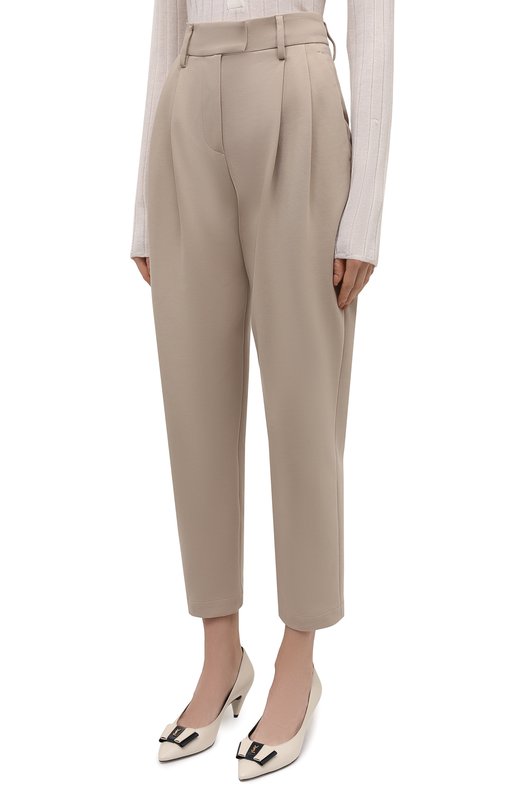 фото Хлопковые брюки brunello cucinelli