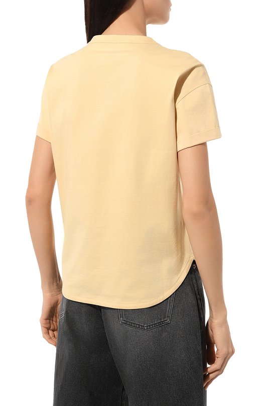 фото Хлопковая футболка brunello cucinelli