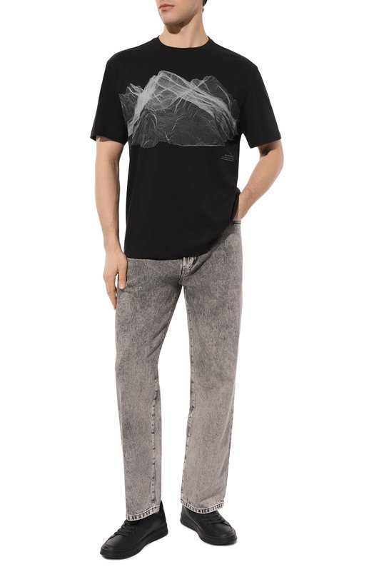 фото Хлопковая футболка parajumpers