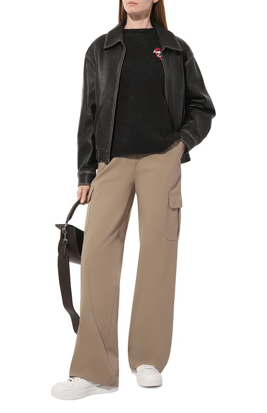 фото Хлопковая футболка hugo