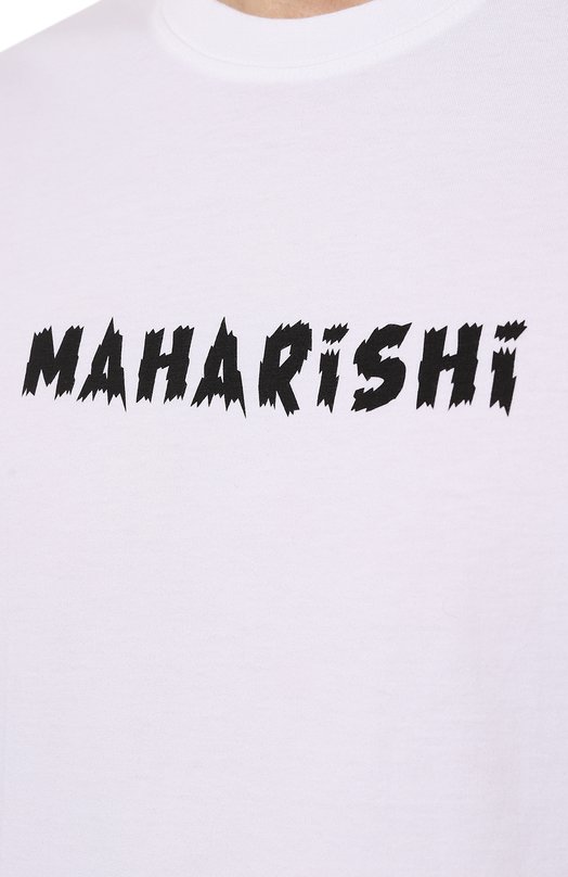фото Хлопковая футболка maharishi