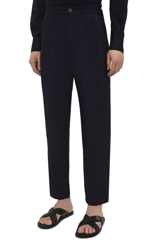 фото Брюки из вискозы и льна giorgio armani