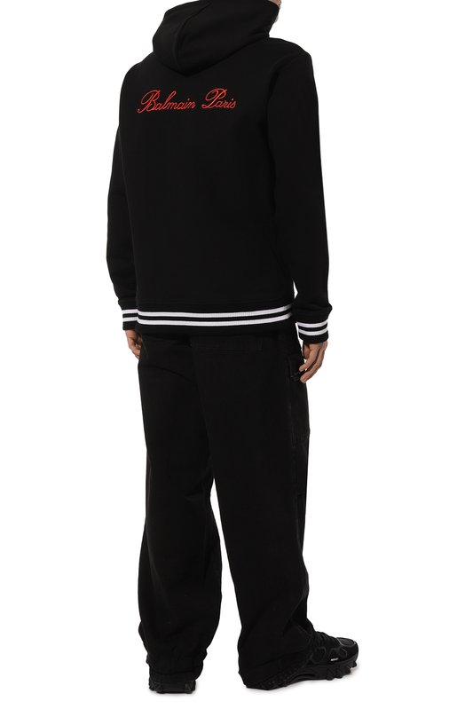 фото Хлопковое худи balmain