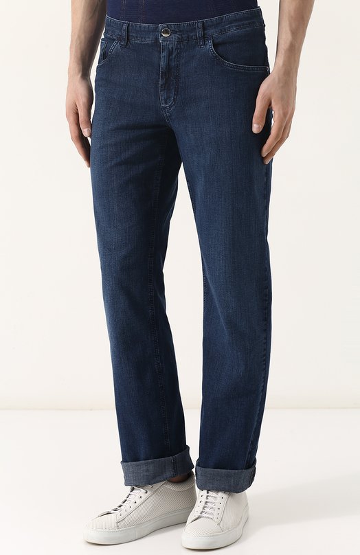 фото Джинсы прямого кроя zilli