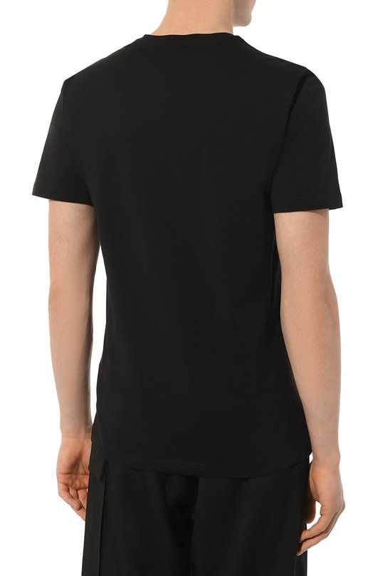 фото Хлопковая футболка moschino