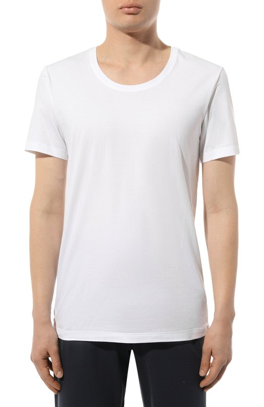 фото Хлопковая футболка hanro