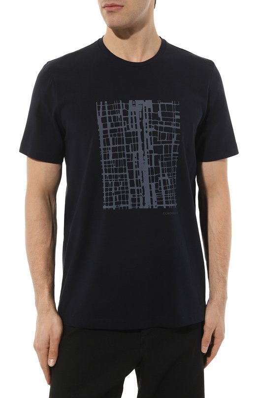 фото Хлопковая футболка corneliani