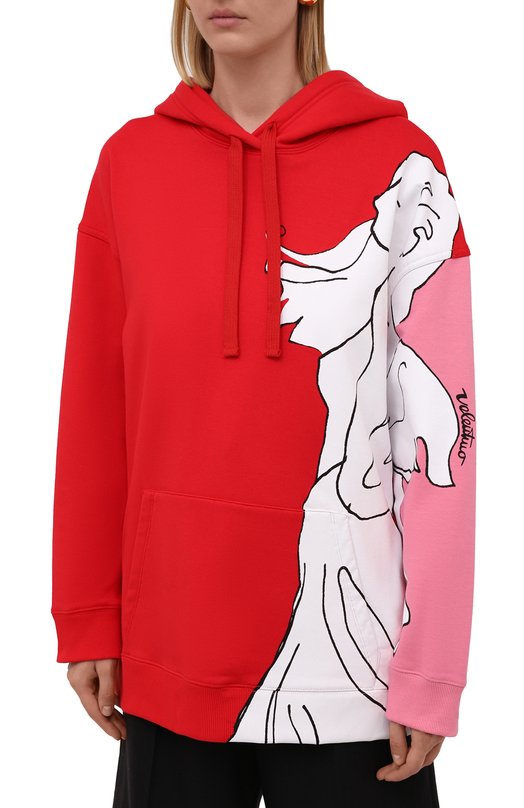 фото Хлопковое худи valentino