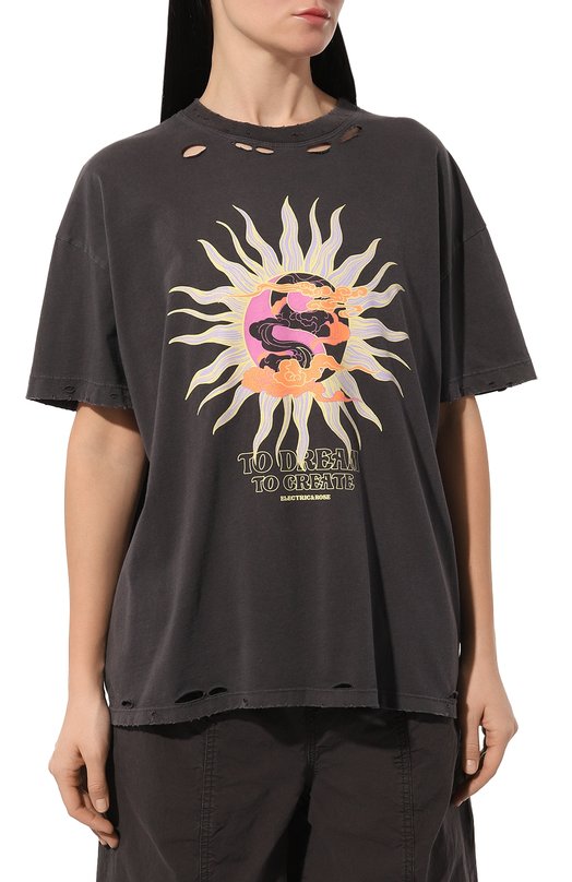 фото Хлопковая футболка electric&rose