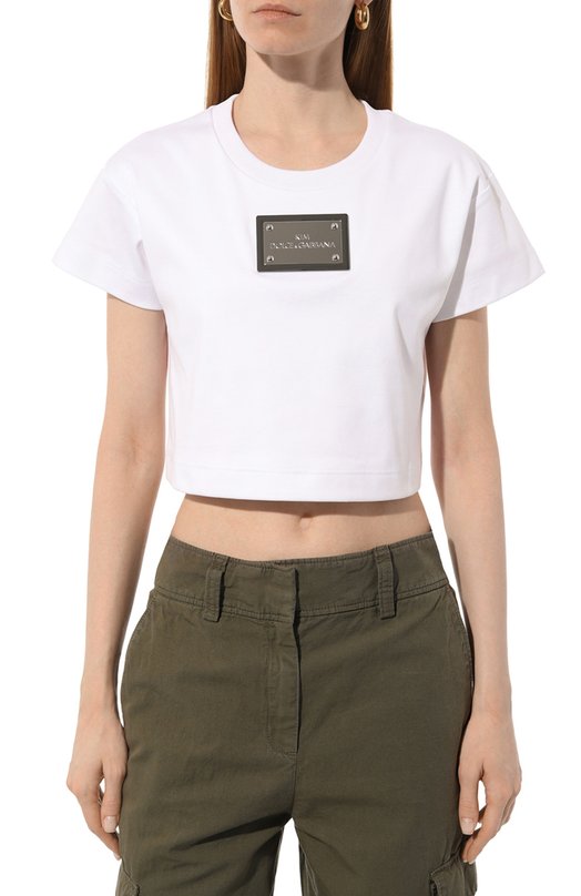 фото Хлопковая футболка dolce & gabbana