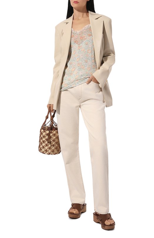 фото Топ из вискозы gucci