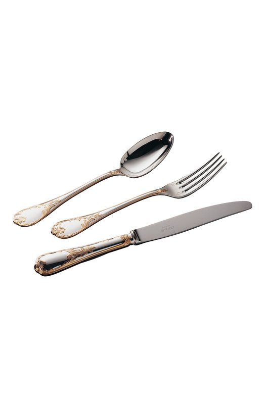 фото Ложка обеденная marly dp silver plated gold accent christofle