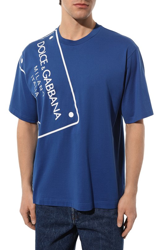 фото Хлопковая футболка dolce & gabbana
