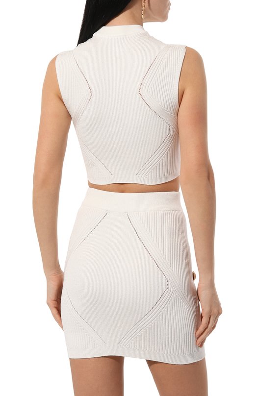 фото Топ из вискозы balmain