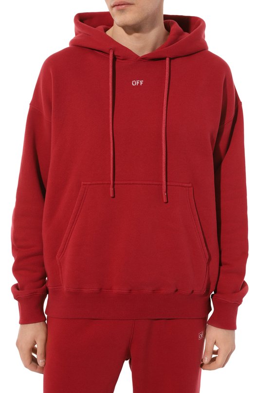 фото Хлопковое худи off-white