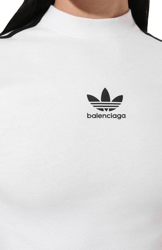 фото Хлопковая футболка balenciaga x adidas balenciaga