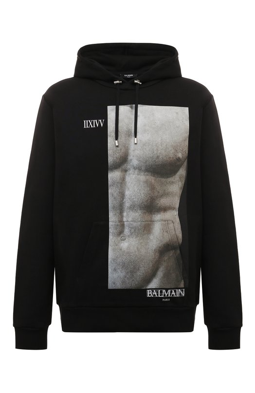 фото Хлопковое худи balmain