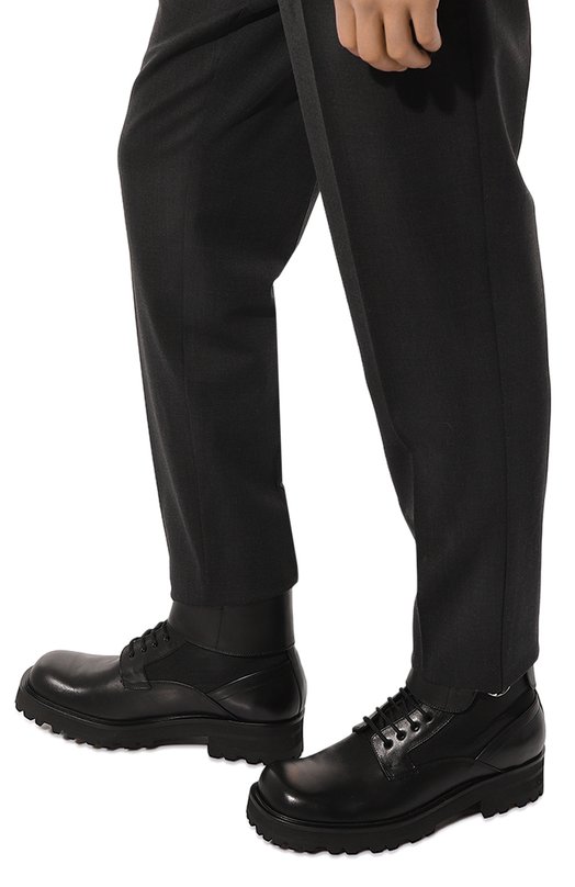 фото Кожаные ботинки trussardi