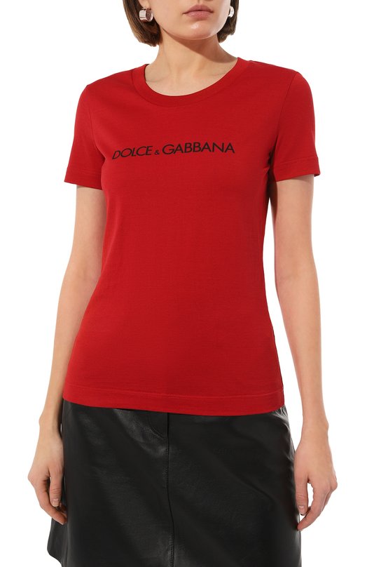 фото Хлопковая футболка dolce & gabbana
