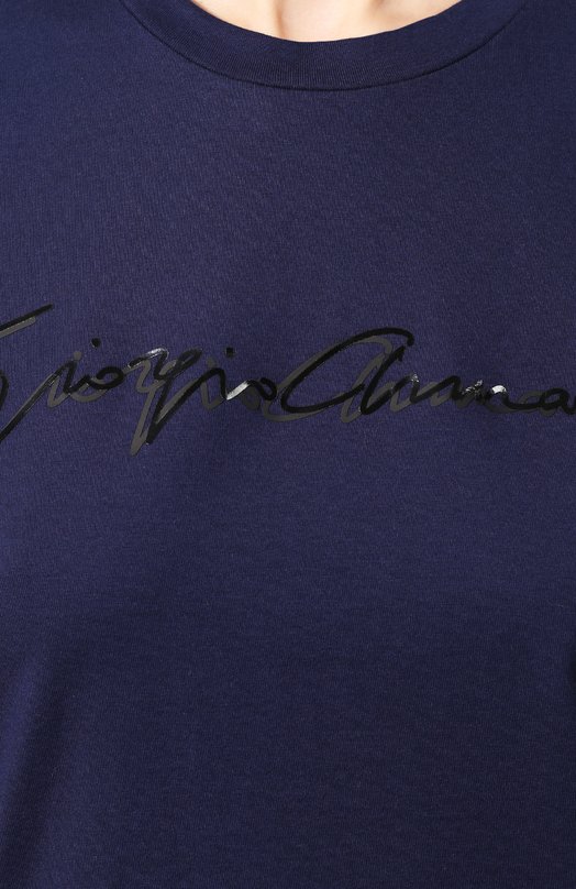 фото Хлопковая футболка giorgio armani