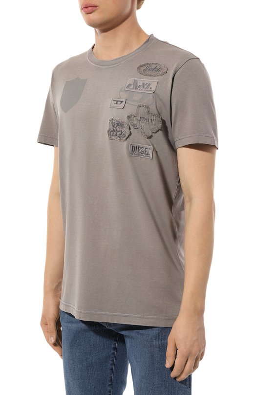 фото Хлопковая футболка diesel