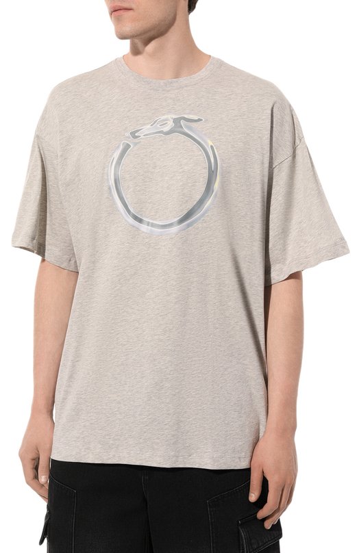 фото Хлопковая футболка trussardi