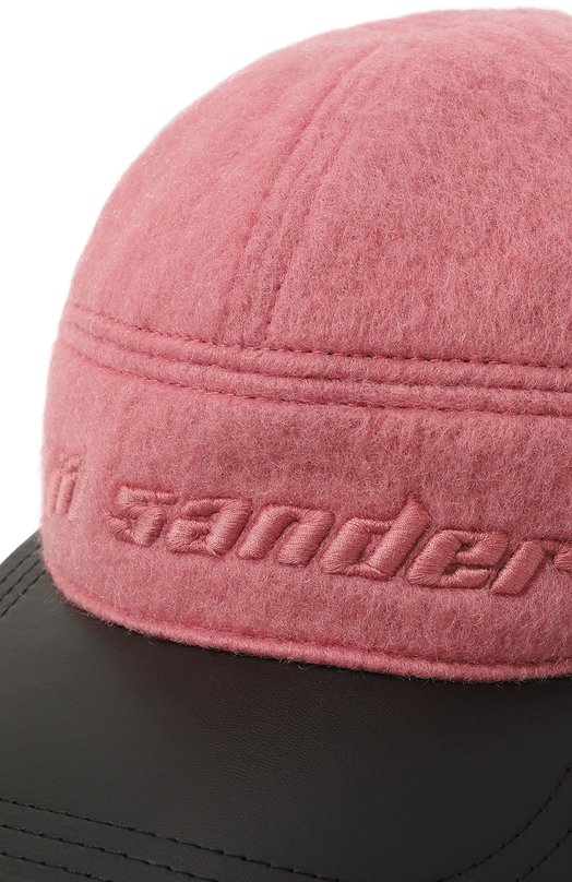 фото Комбинированная бейсболка jil sander