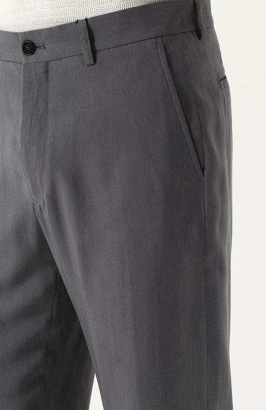 фото Брюки из вискозы прямого кроя giorgio armani