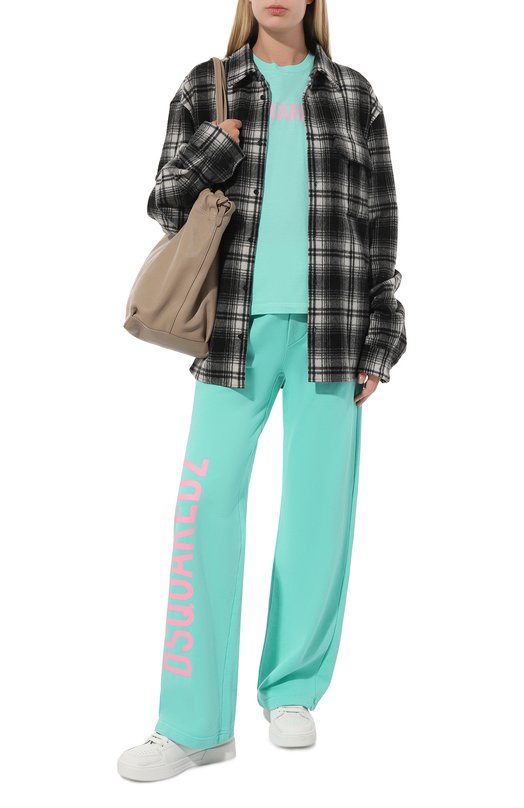 фото Хлопковые брюки dsquared2