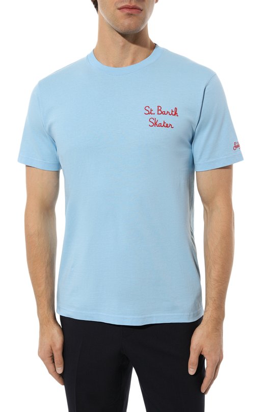 фото Хлопковая футболка mc2 saint barth
