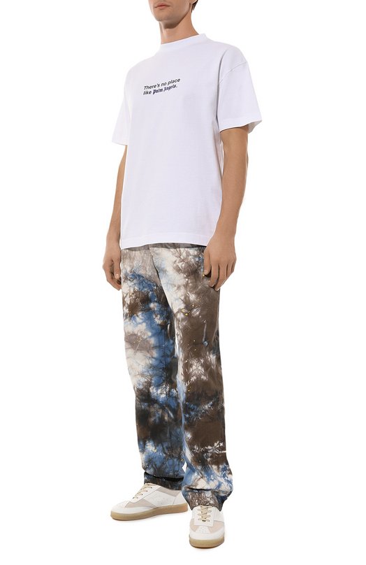 фото Хлопковая футболка palm angels