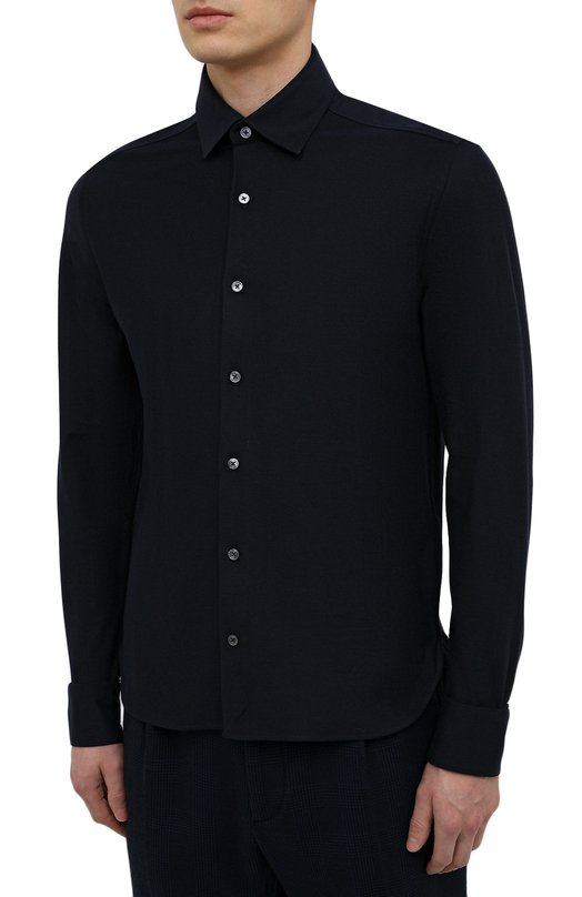 фото Хлопковая рубашка ermenegildo zegna