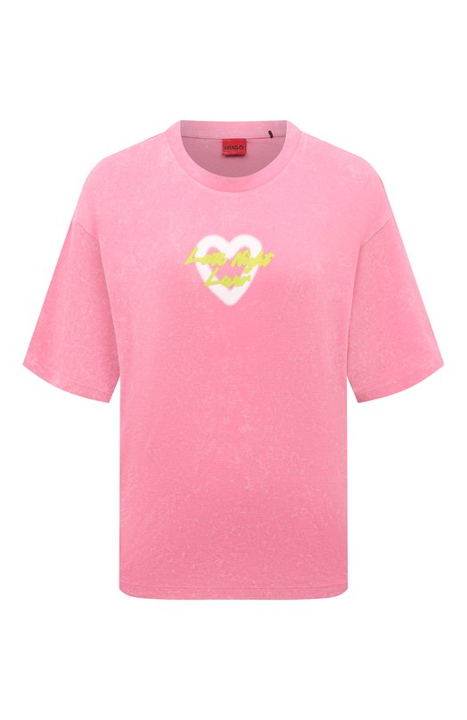 фото Хлопковая футболка hugo